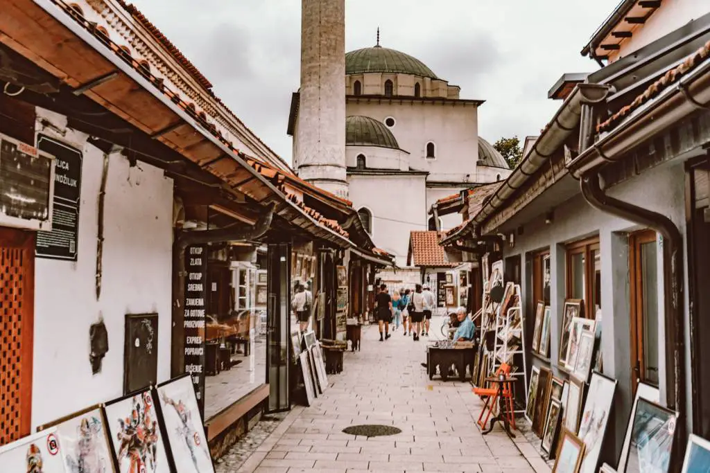 Sarajevo main mosque