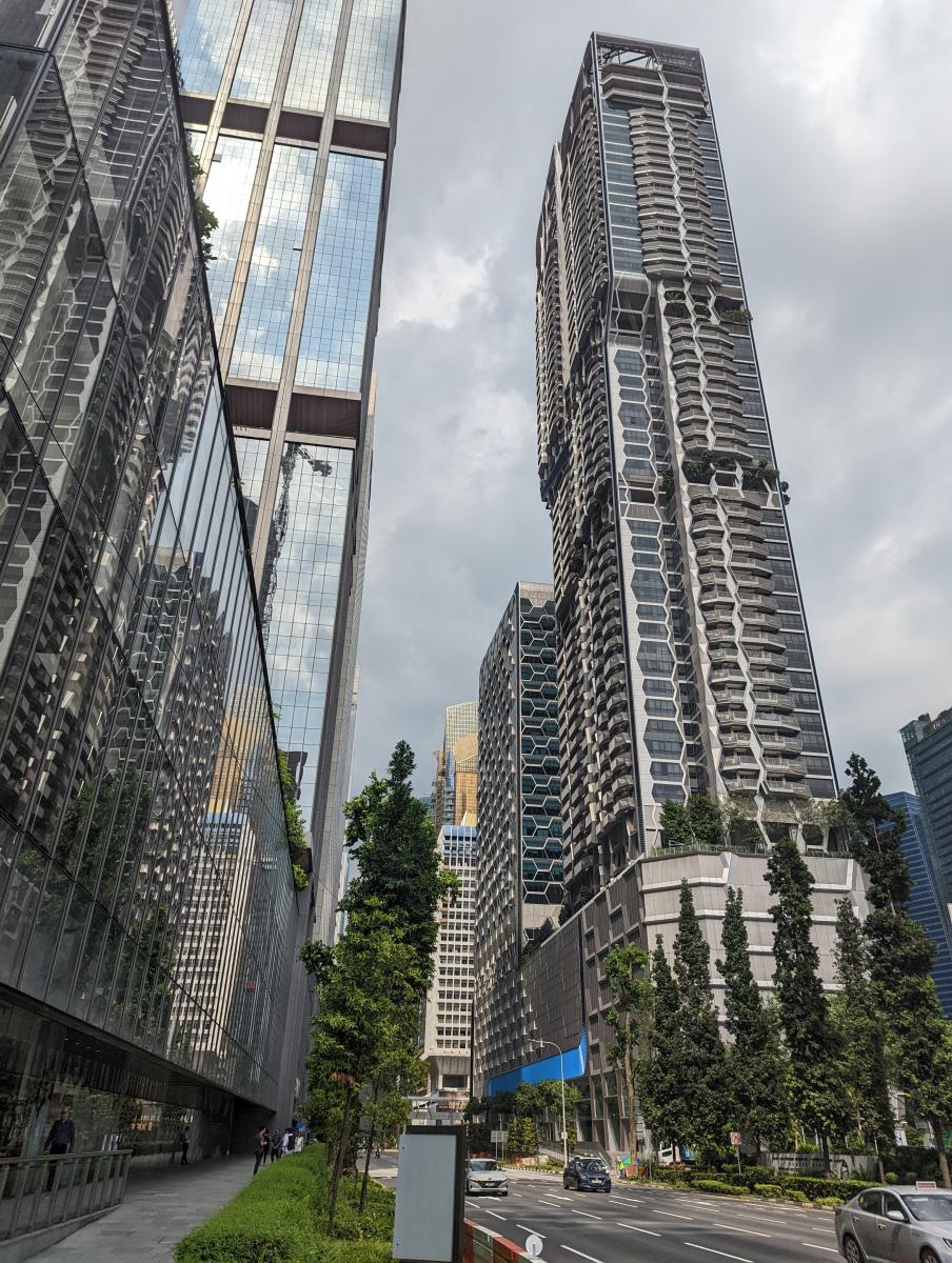 V on Shenton Apartment building Singapore