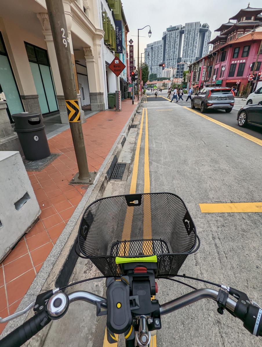 Singapore biking