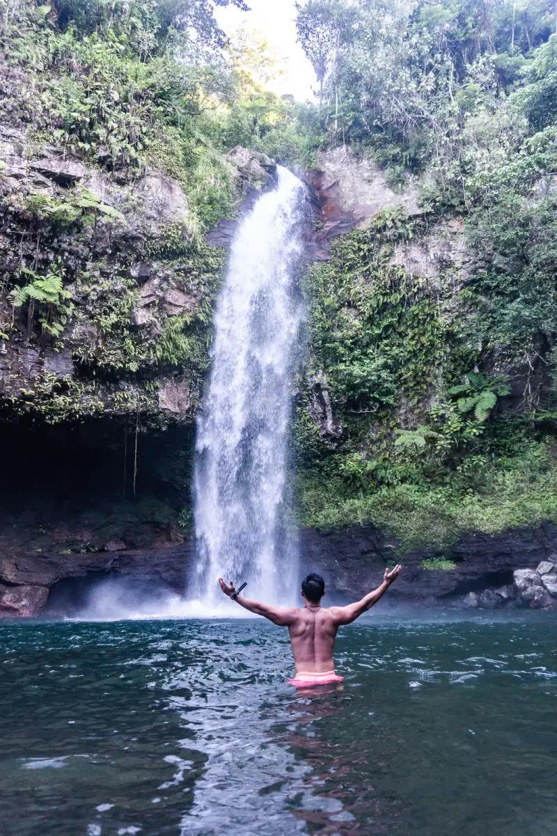 Bouma waterfall taveuni fiji