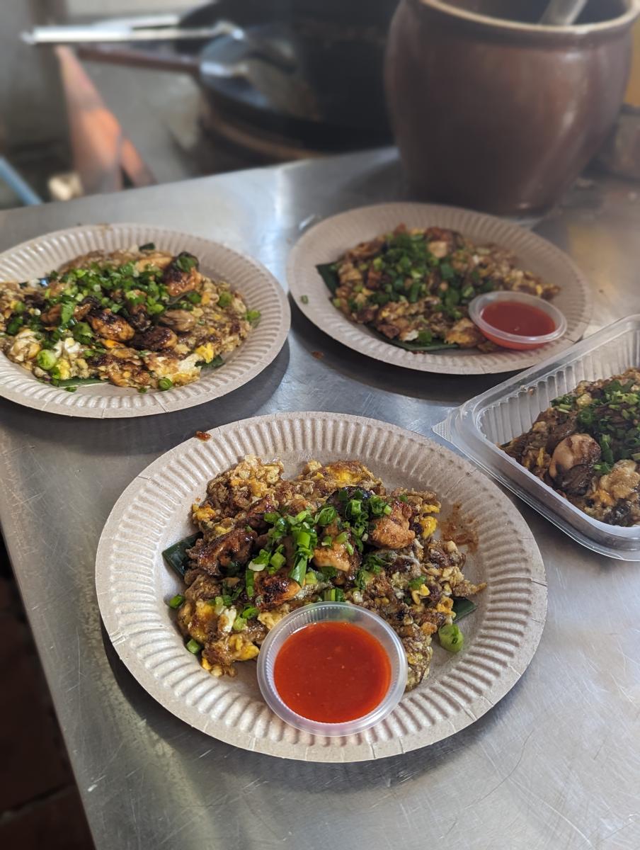 Oyster omelette penang malaysia