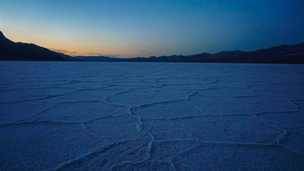 Sunrise Badwater Basin Death Valley