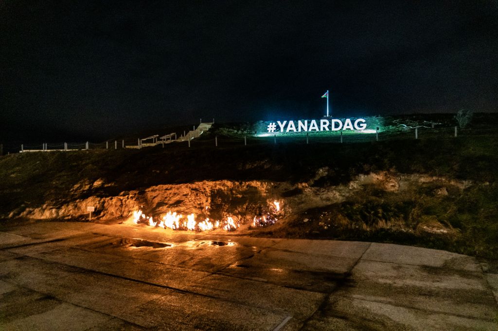 Yanar Dag Flame Mountains Baku