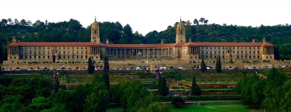 The union building in Pretoria. Some may recognize this building from the movie Invictus