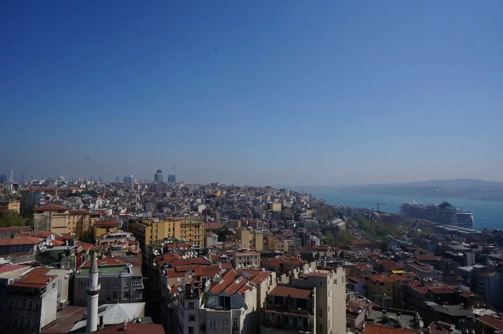 Some of the best views you'll get in Istanbul.