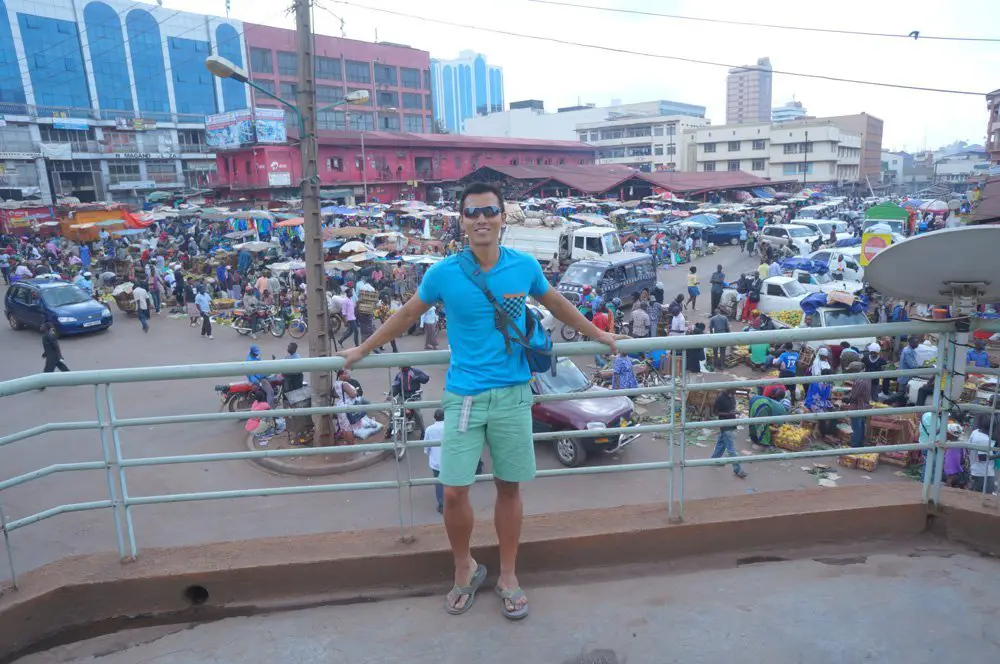 At the Nakasero Market