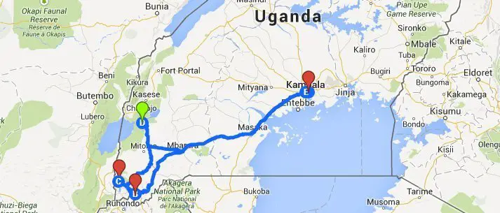 Uganda overland tour