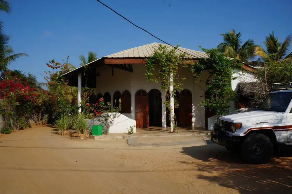Our accommodation for the 2 nights at Sun Beach hotel, also located next to all the other hotels in Morondava.
