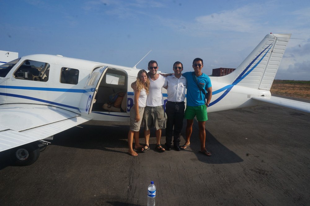 Impromptu private airplane to Ibo Island!