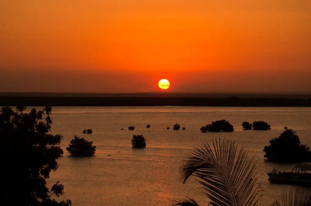 Quirimbas archipelago sunset ibo island mangroves