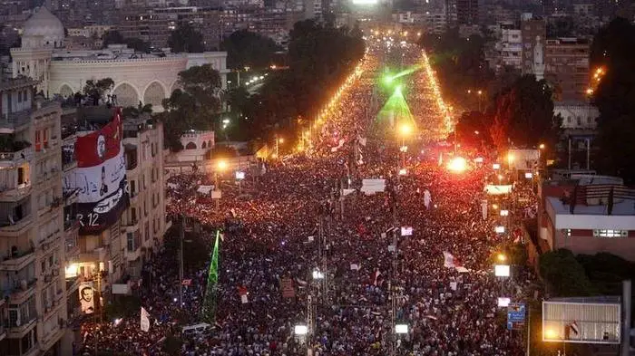 Tahrir Square Revolution.
