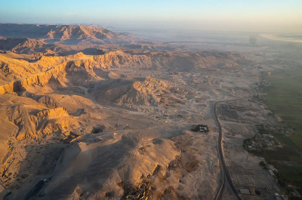 Luxor aerial