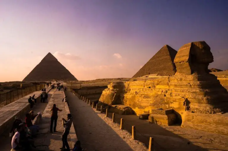 Great Pyramids of Giza and Sphinx