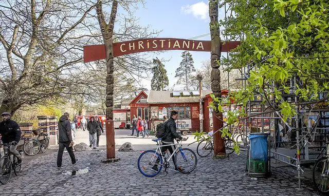 Christiania entrance
