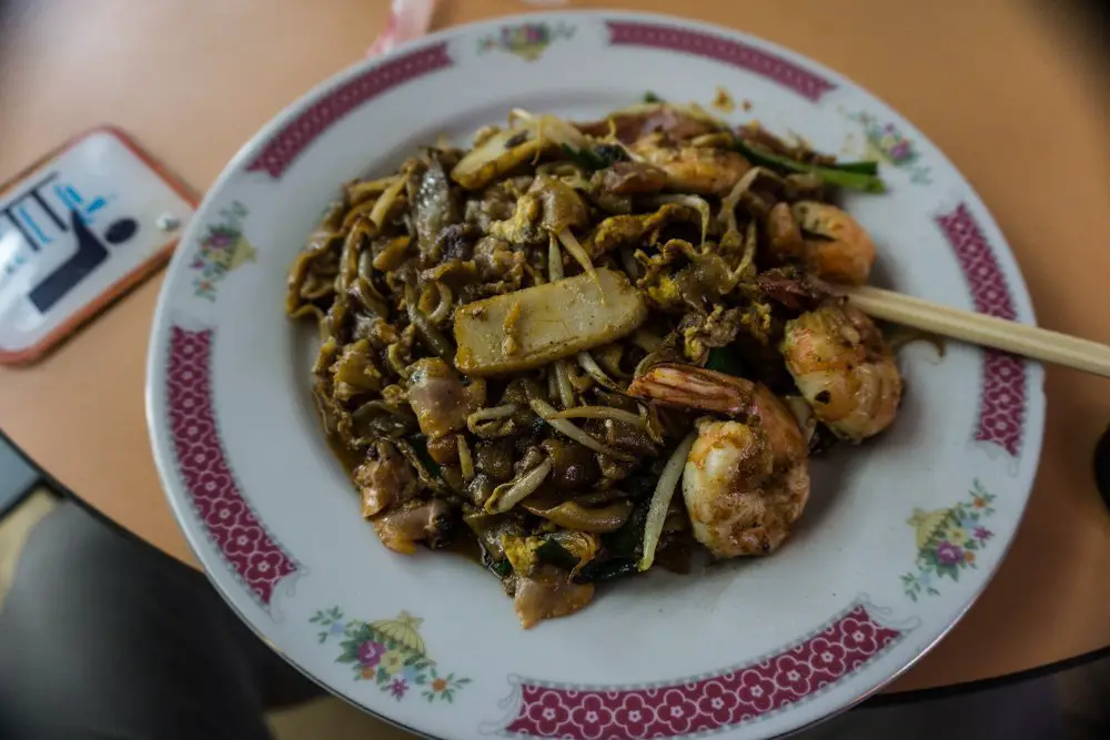 Char Kway Teow: Another signature Singapore dish made with flat noodles, sweet dark sauce and a mix of whatever meats the chef wants to put in. Mine had everything you could imagine on it and it was amazing. 