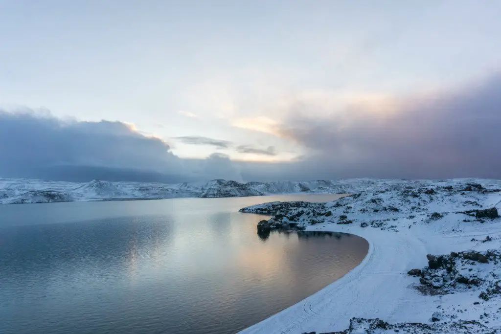 Kleifarvatn lake reykjanes peninsula