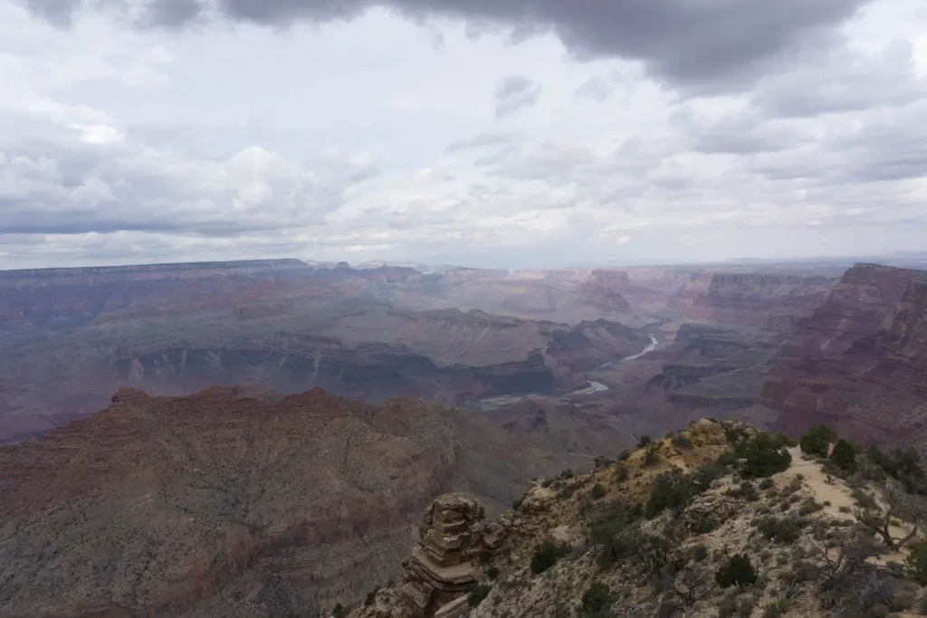 Grand Canyon storm