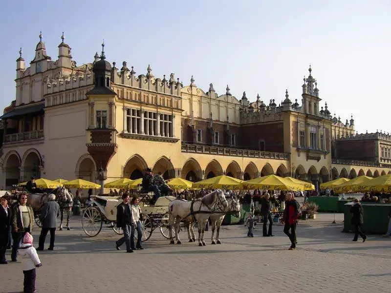Krakow main square rynek