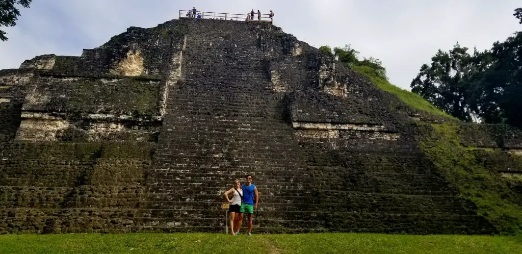 Lost world pyramid in Tikal