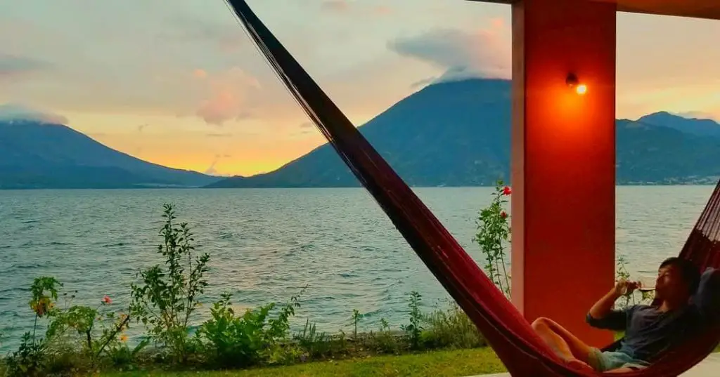 hammock lake atitlan views