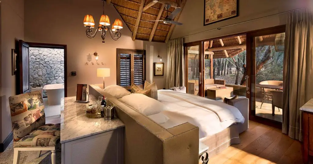 A room at the Timbavati in the Kruger