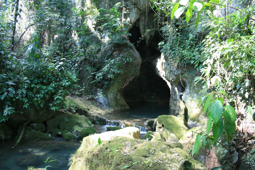 Entrance to the Actun Tunichil Muknal Caves