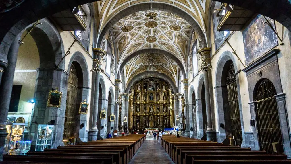 Church of Santo Domingo in Puebla