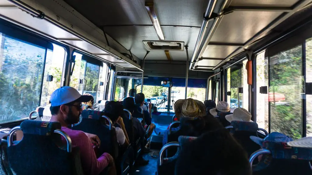 Bus to Mitla from Oaxaca