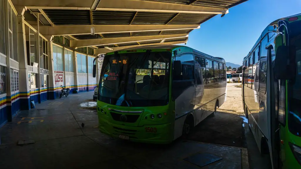Local buses to Mitla from Oaxaca