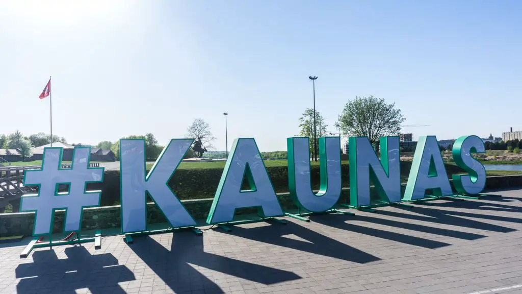 Arriving in Kaunas!