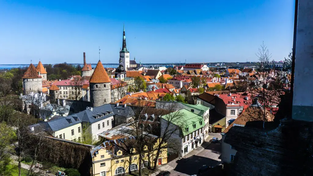 Tallinn views of the city