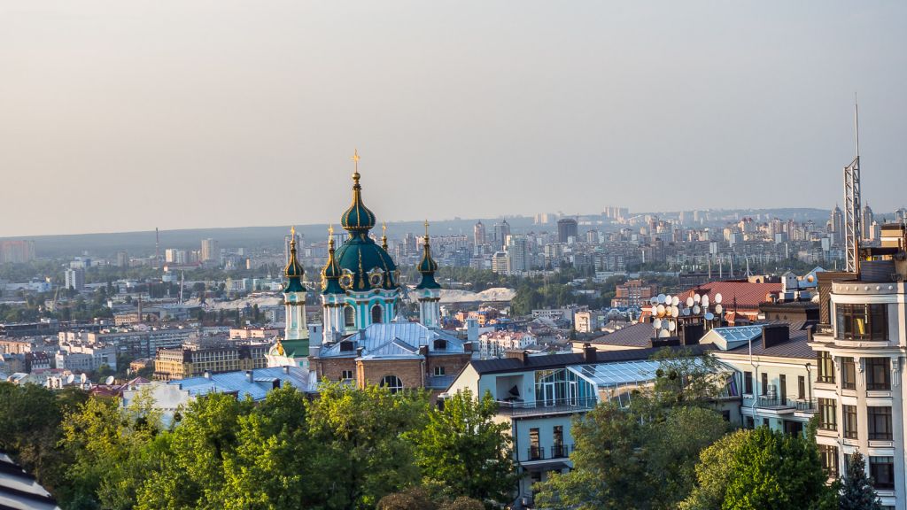 St Andrews Cathedral in Kiev