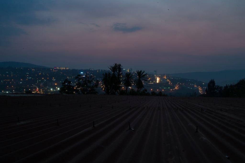 Kigali City sunset