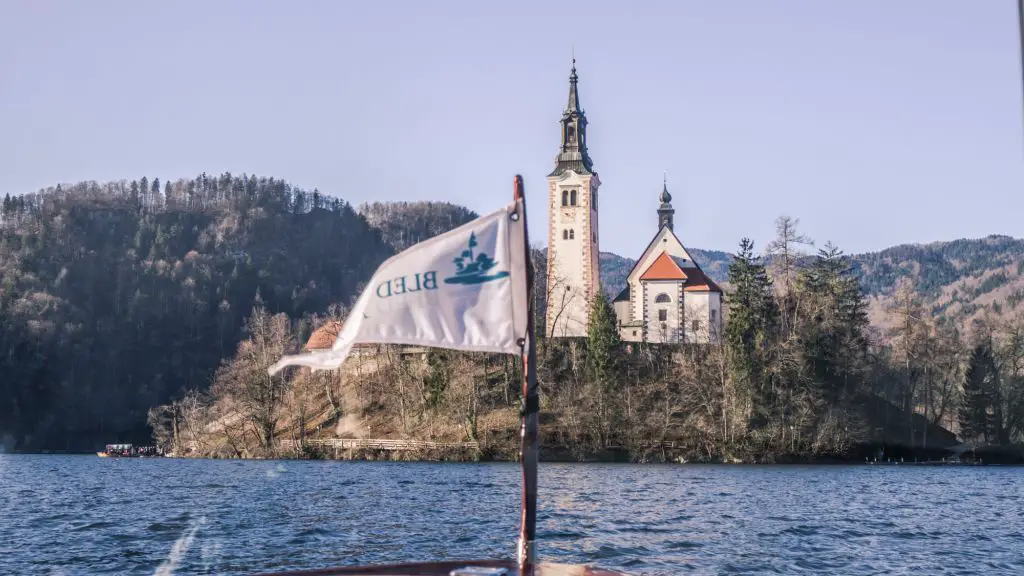 Coming up on Bled Island