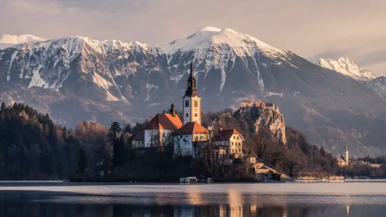 Lake Bled bled castle Slovenia