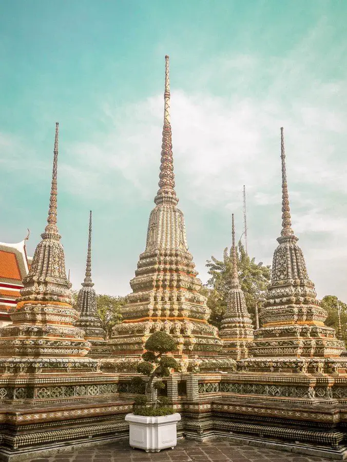 bangkok temples thailand