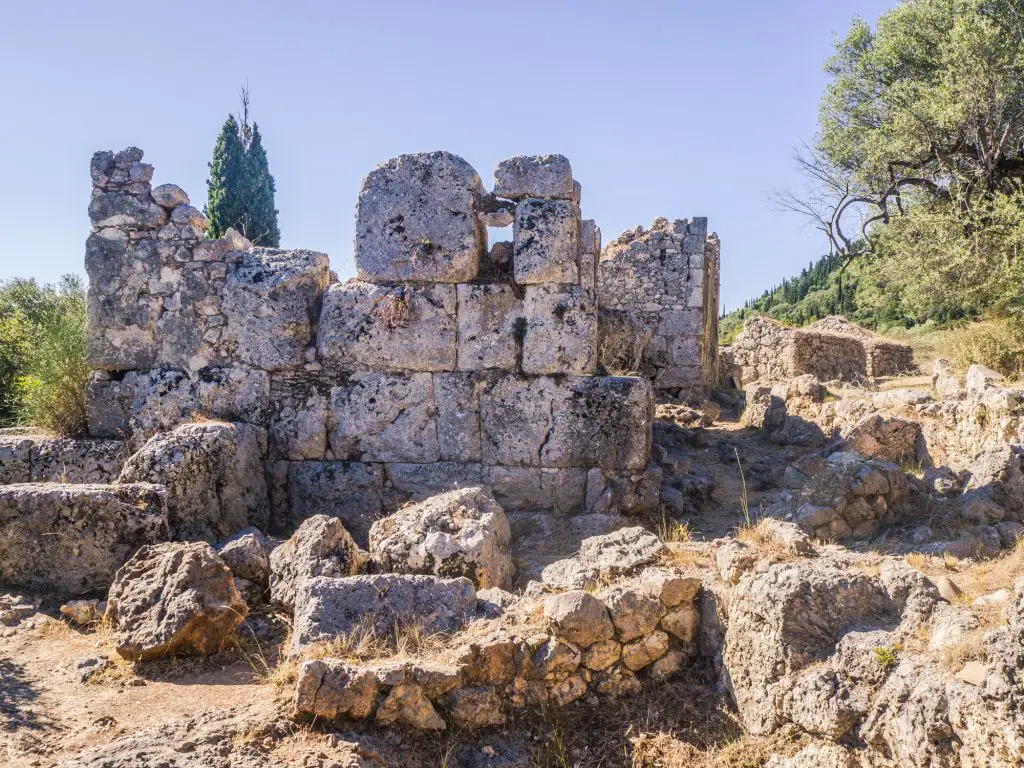 Ruins of Homer Ithaca