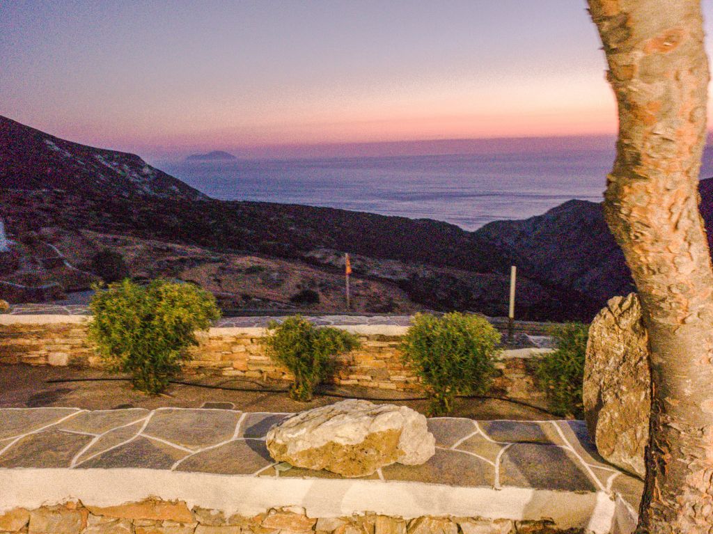 Sunset in troulaki sifnos
