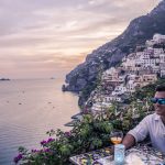 Positano beautiful view italy amalfi coast