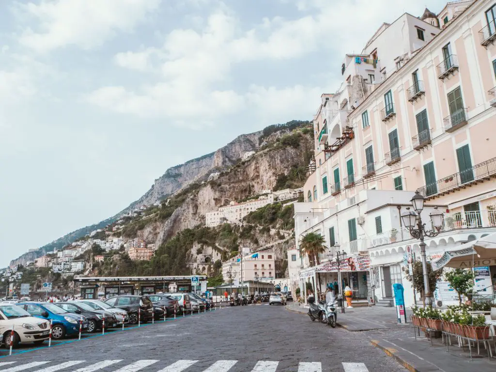 Amalfi coast streets