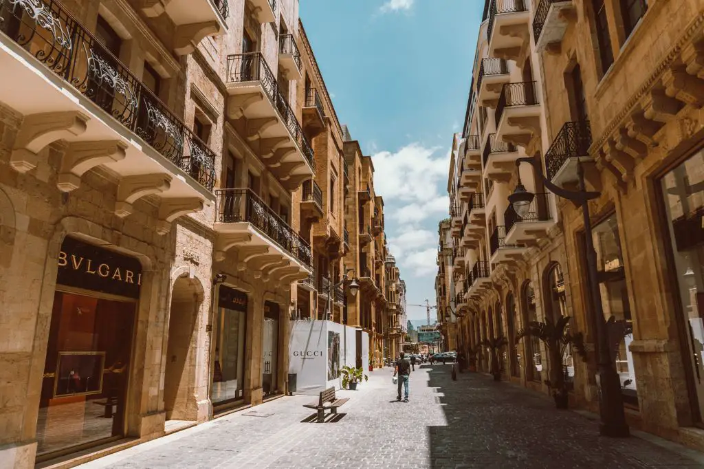 Beirut Lebanon streets city