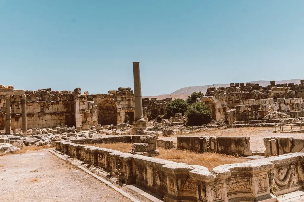 Baalbek Roman Ruins Lebanon