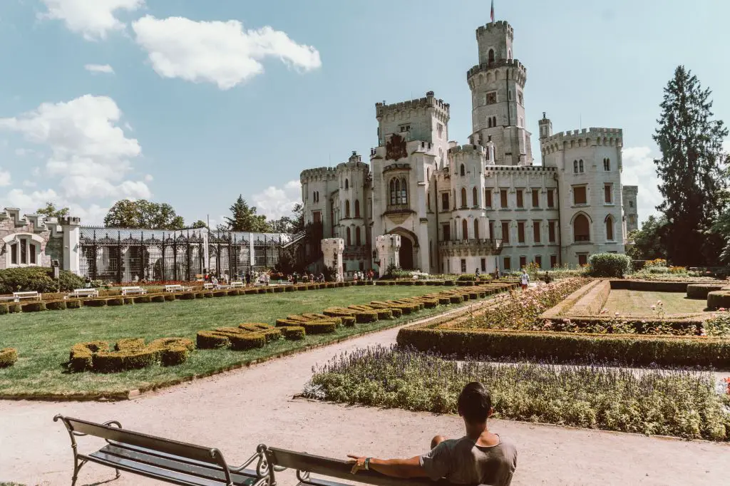 Hluboka palace czech republic