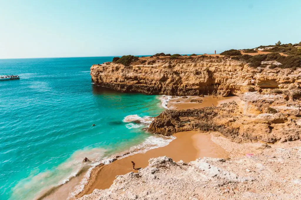 Algarve Coast Praia Da Albandeira