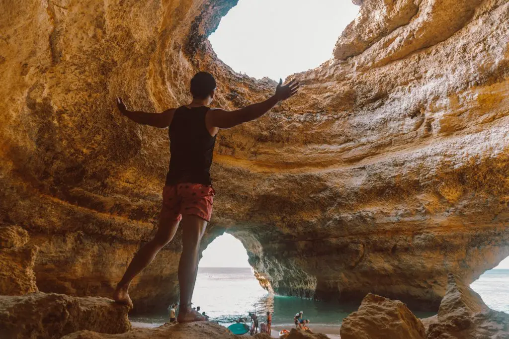 Benagil Caves Algarve Coast Portugal