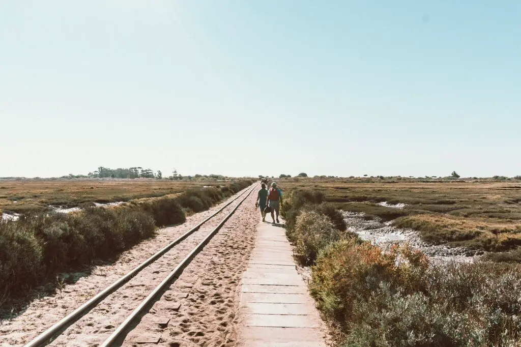 Train praia do Barril portugal algarve