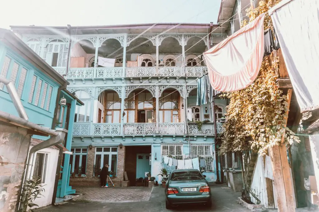 Traditional Georgian house