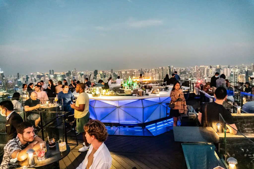 Banyan hotel rooftop bar bangkok