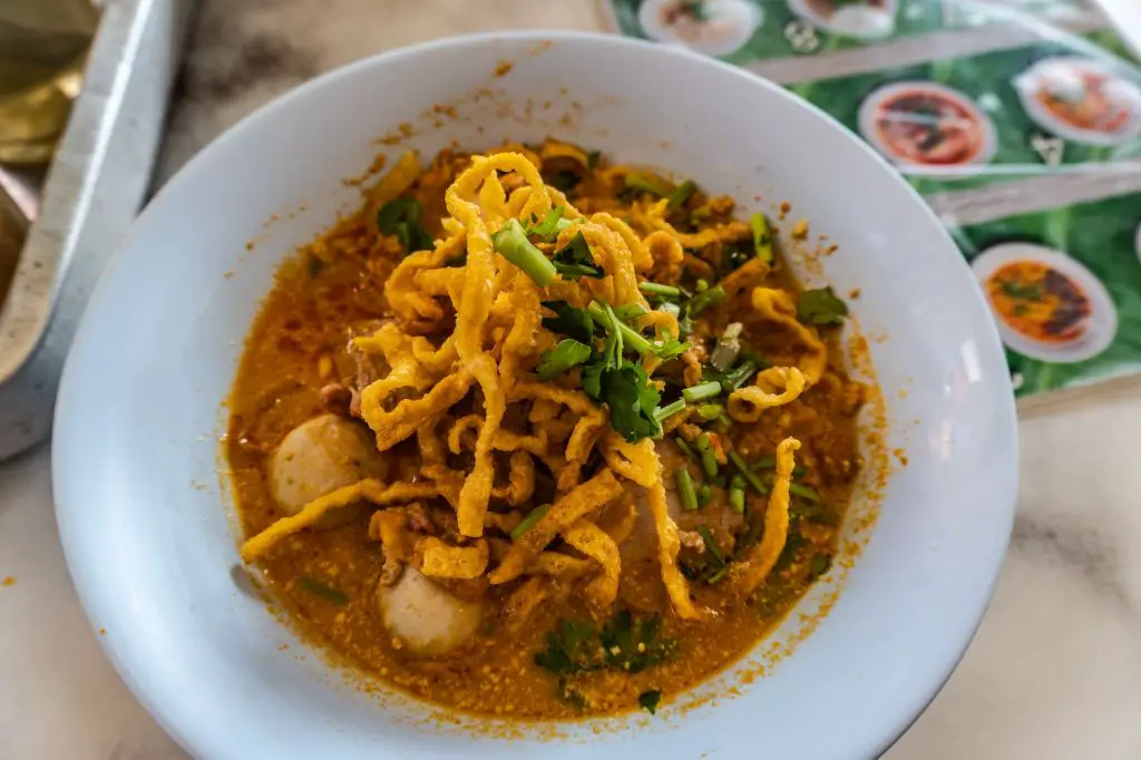khao soi northern thai food chiang mai
