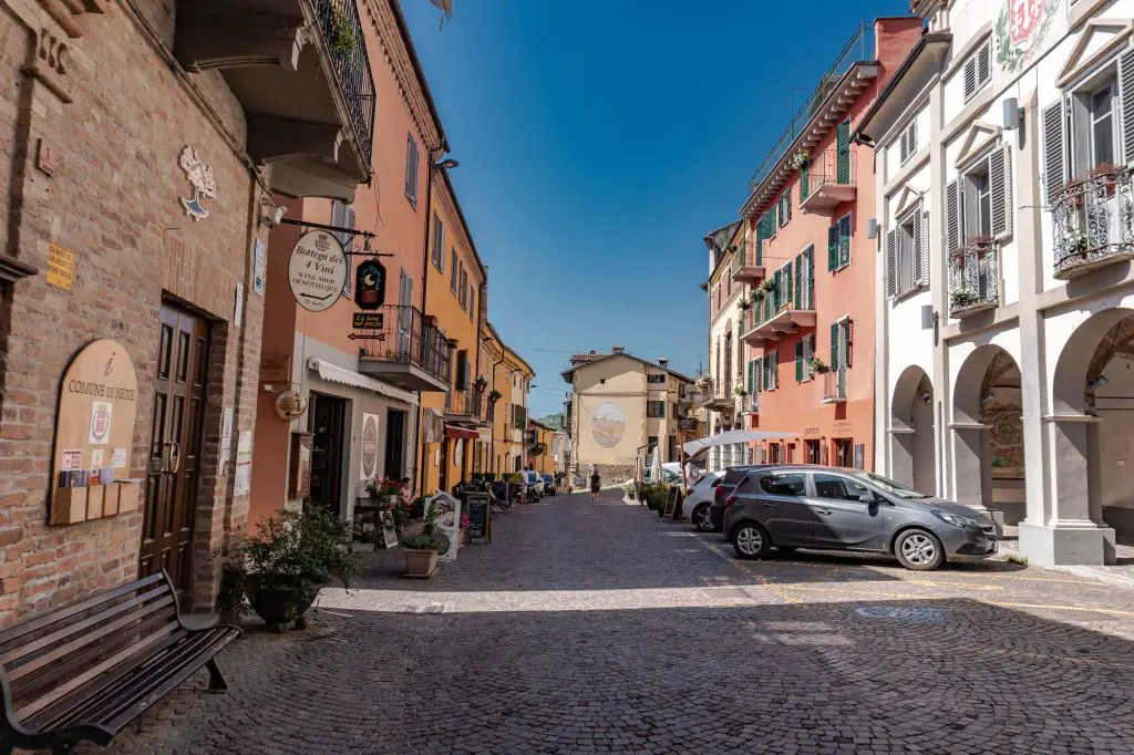 Barbaresco Piedmont Town